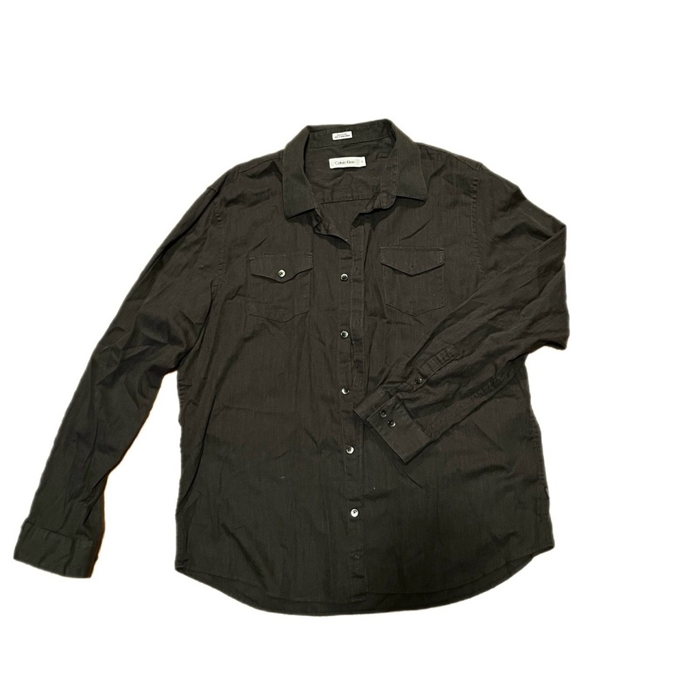 Calvin Klein Black Long Sleeve Shirt
